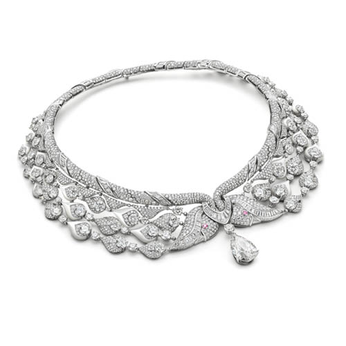 diamond neclace by bulgari